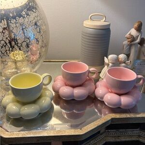 Set 3 Aesthetic sunflower Ceramic mug Tea/Coffee
